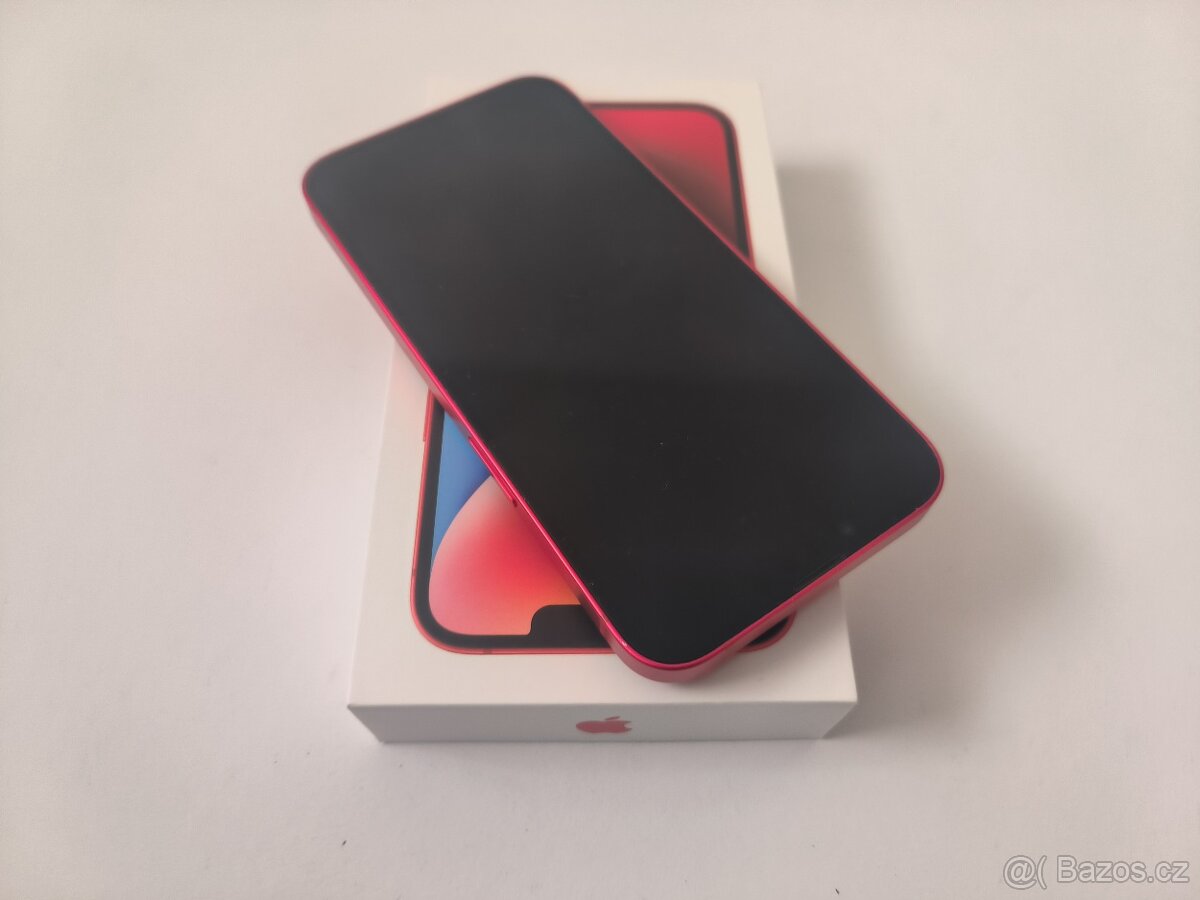 apple iphone 14 128gb Red / Batéria 100% - 5