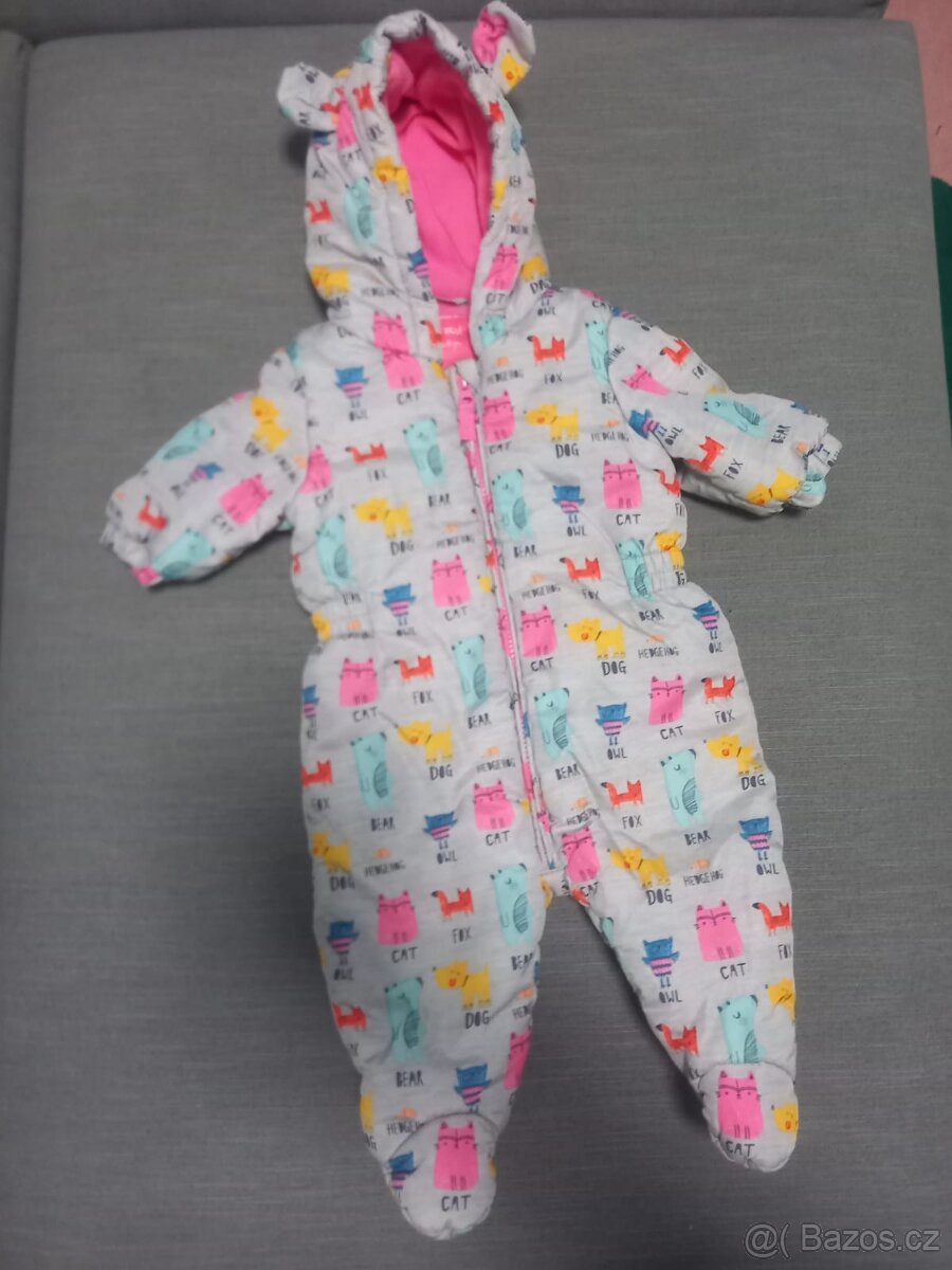 Bundy a overaly kombineze zimné 68, 74,80 - 5