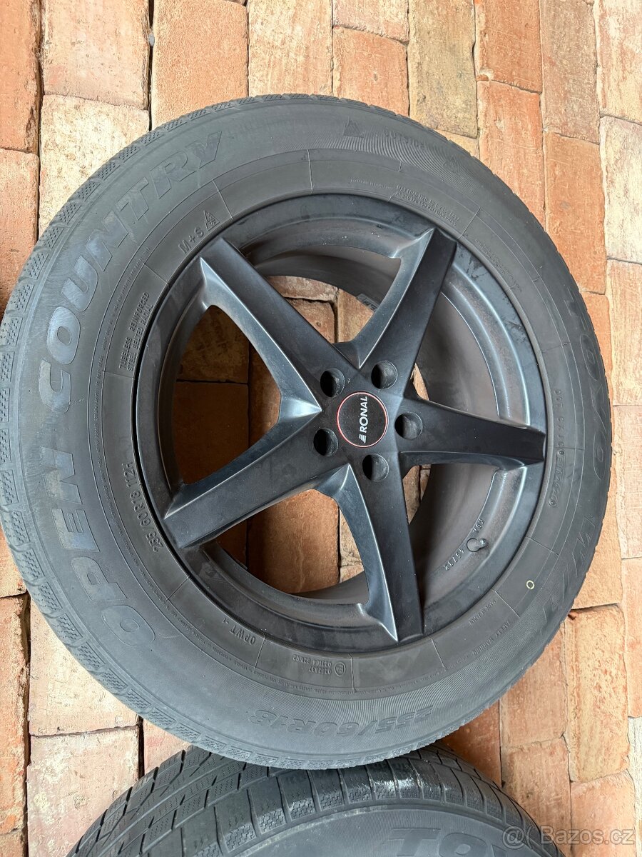 Alu Ronal v TOP stavu 18 5x112 et35 - 5