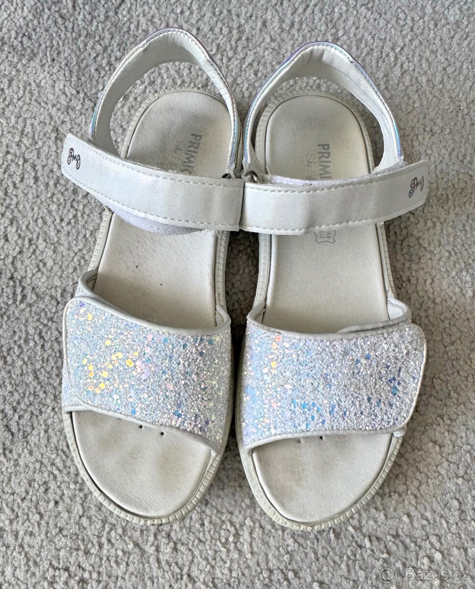 Sandály třpytivé Primigy, vel. 36 - 5