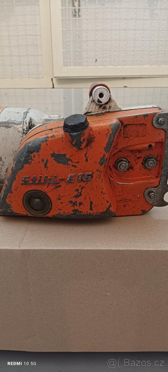 Elektrická řetězová pila Stihl model E15 cca 1970/1980 - 5