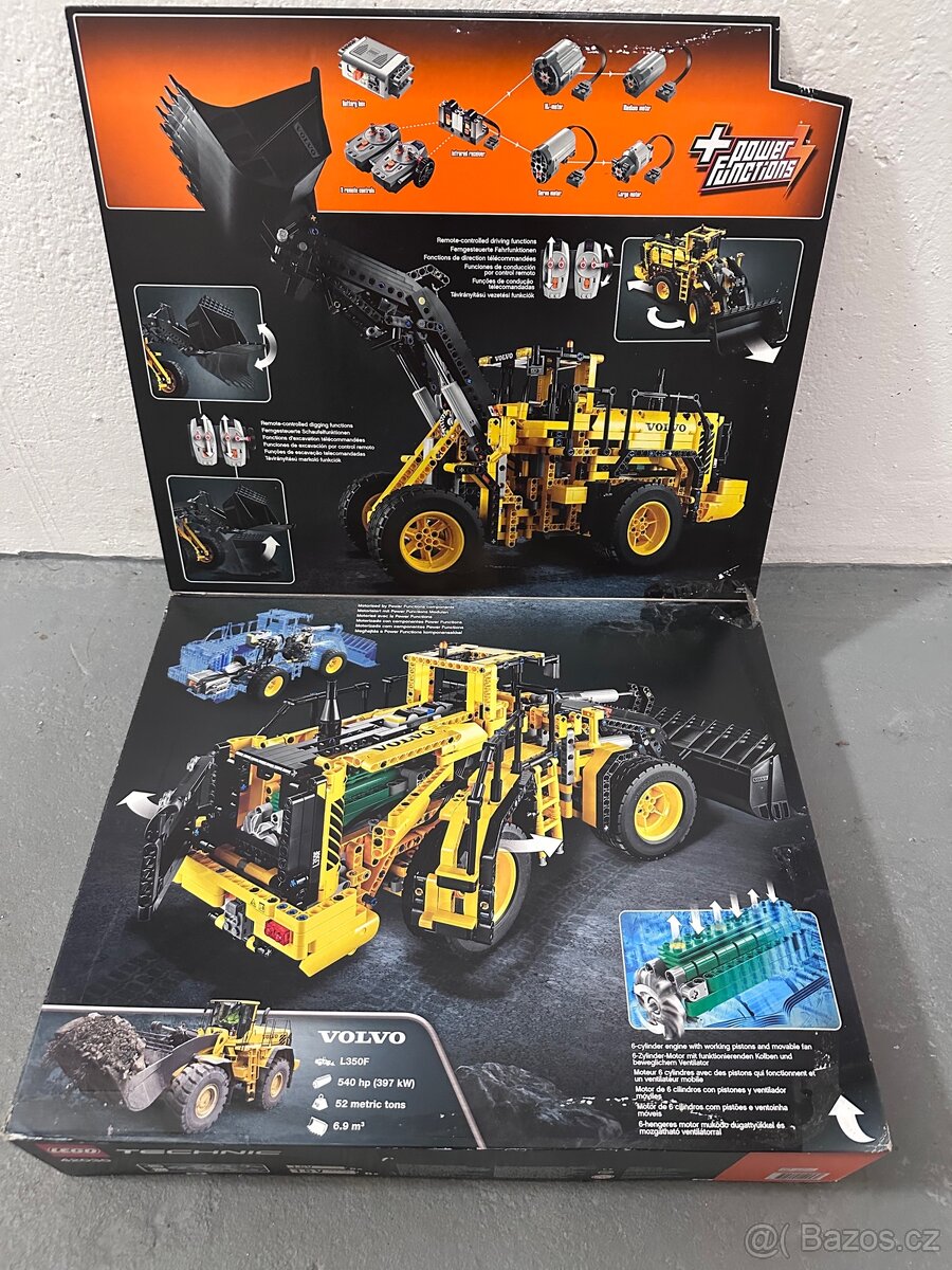 Lego Technic 42030 Volvo kolový nakladač - 5