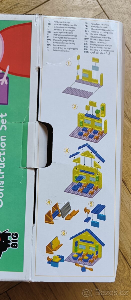 Stavebnice Pepa Pig school construction set - 5
