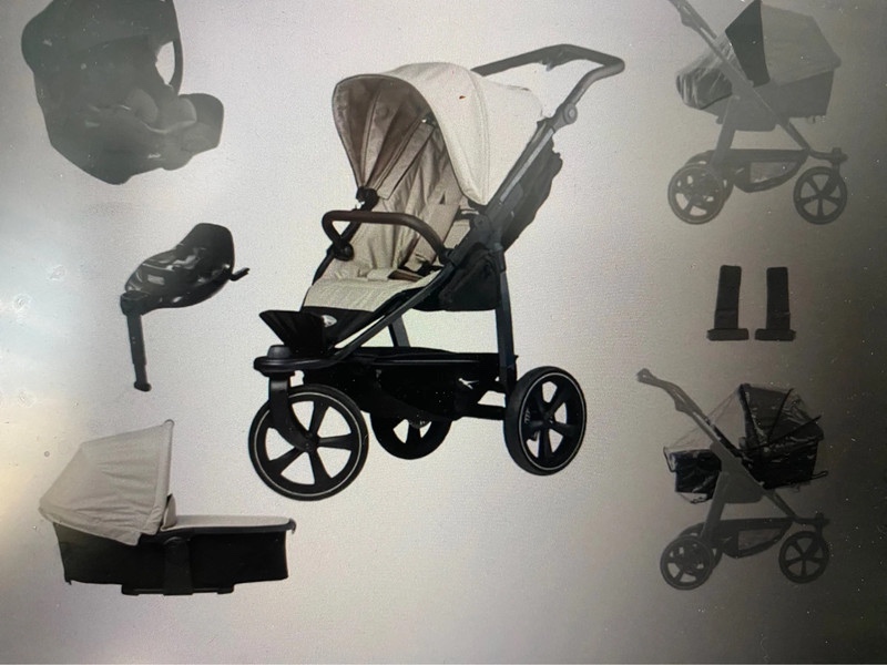 NOVÝ Kočárek TFK Mono 2 Set (vč. auto sedačky + doplňky) - 5