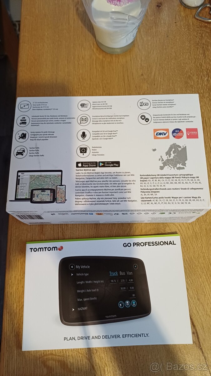 TomTom GO Professional 520 EU – profi truck/bus navigace, - 5
