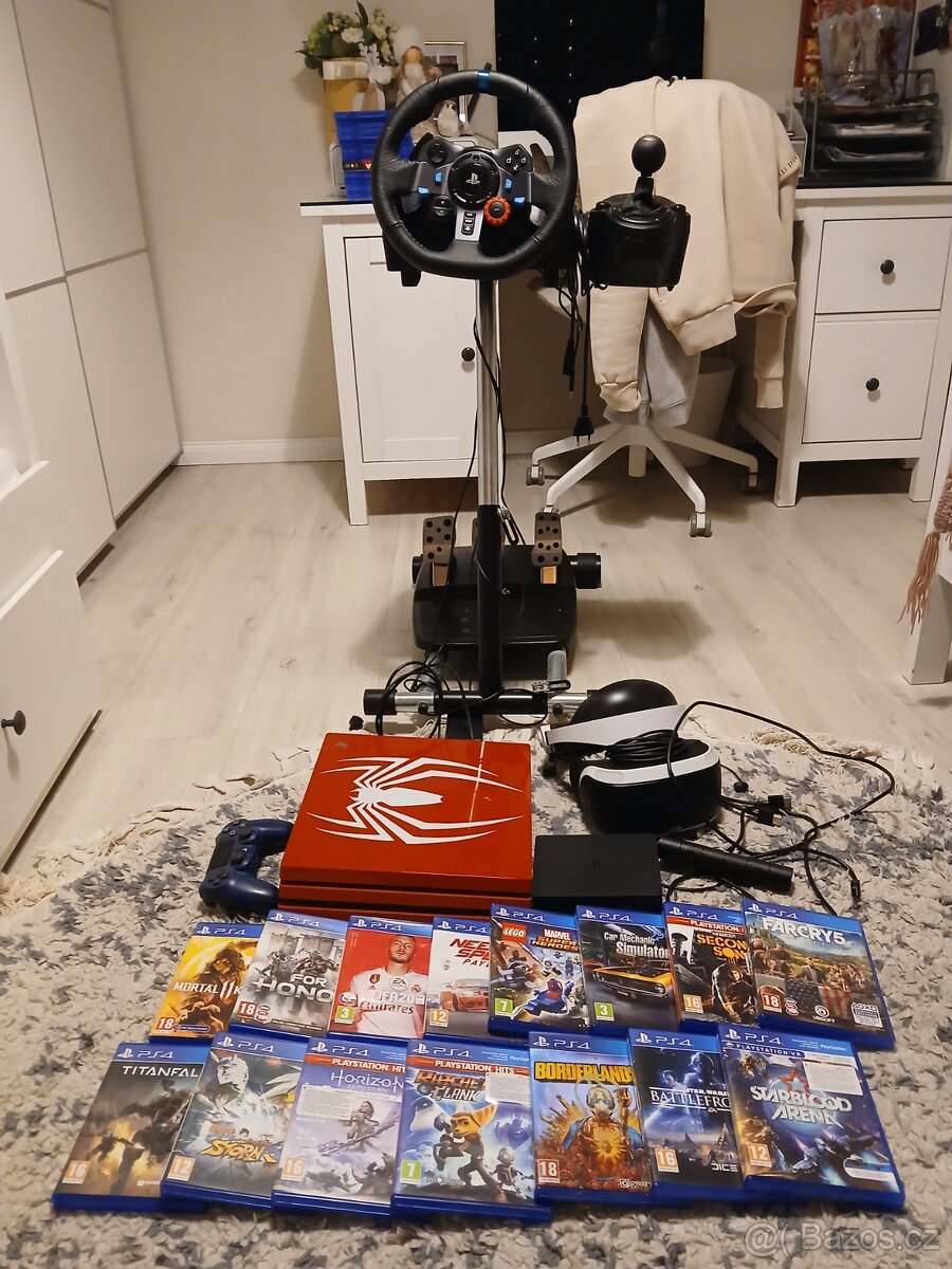 PS4 Pro 1 TB - limitovaná edice Spiderman - 5