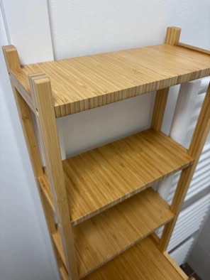 Bambusový policový díl/stojna - IKEA - 5