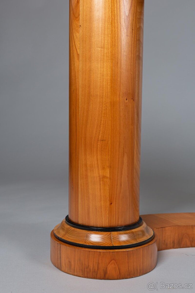 Art Deco psací stůl, třešeň - 5