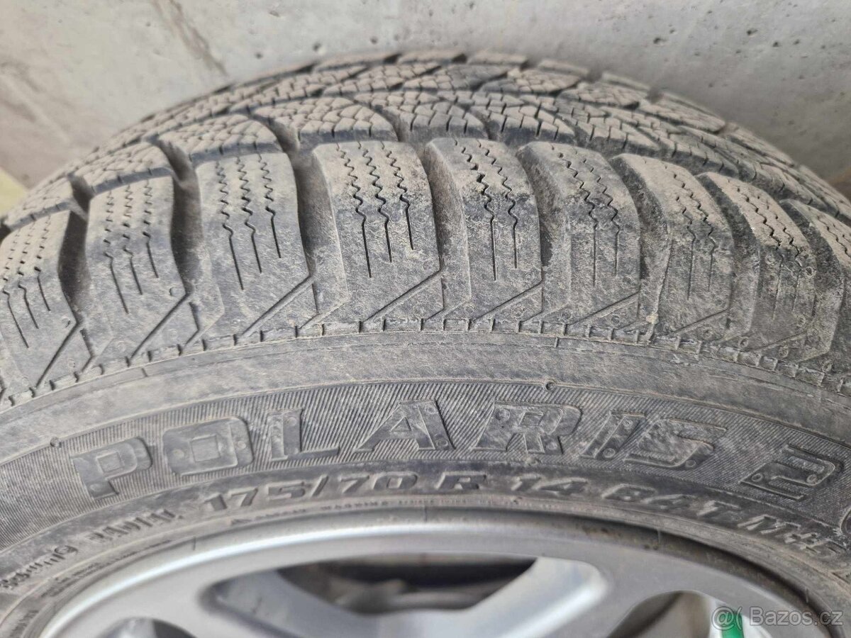 alu disky Alumett + zimní pneu - 5