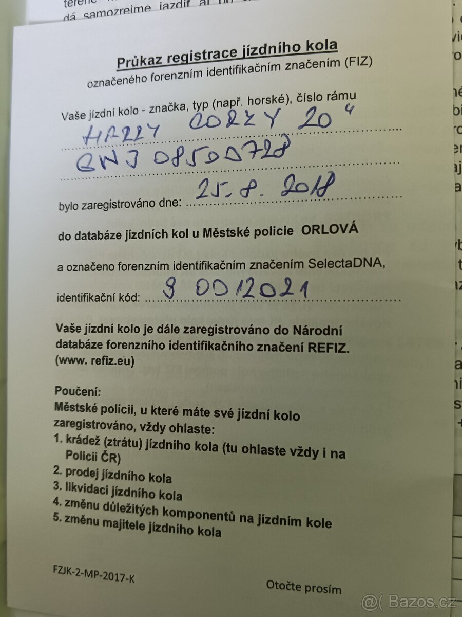 Dětské kolo 20 - 5