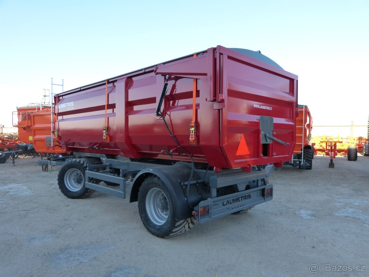 Traktorový přívěs vlečka návěs vlek sklápěcí 14 tun - 5