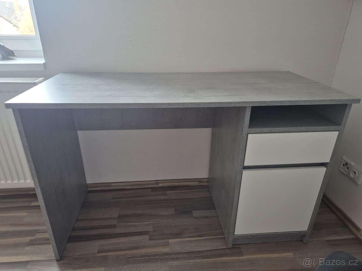 Moderní psací stůl s úložným prostorem - 5