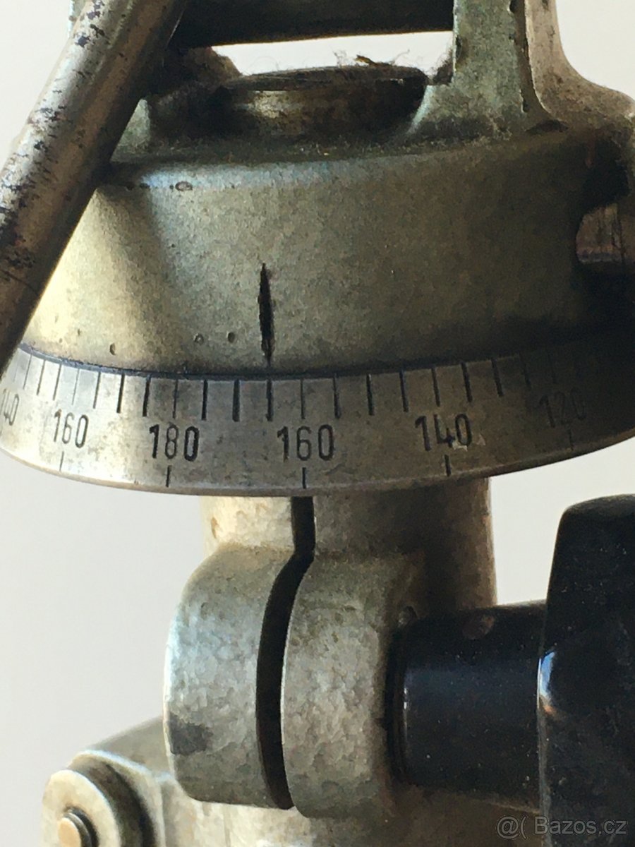 Starožitný německý stativ zn. ARTHUR POH...DRESDEN - 5