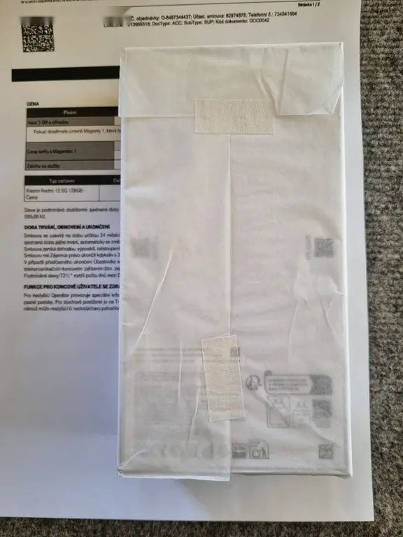 Xiaomi Redmi 15 5G, 4GB RAM 128GB, nový, nerozb. - 5