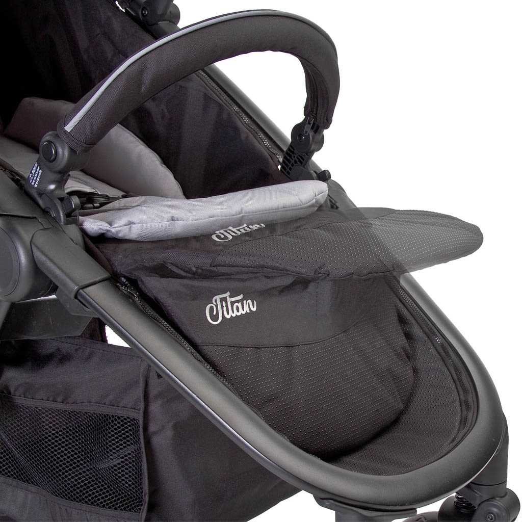 Dětský kočárek TITAN grey - 5