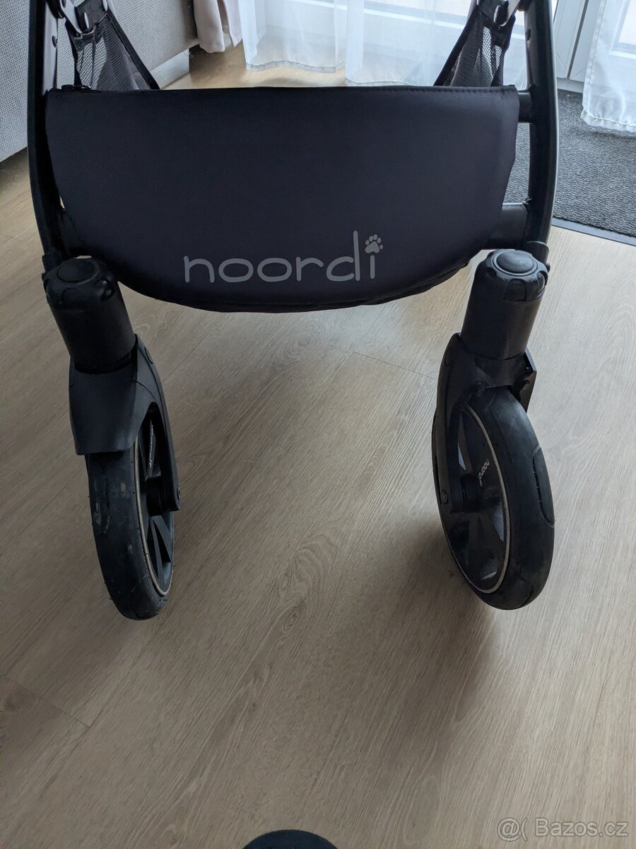Kočárek Noordi fjordi 2v1 šedý - 5