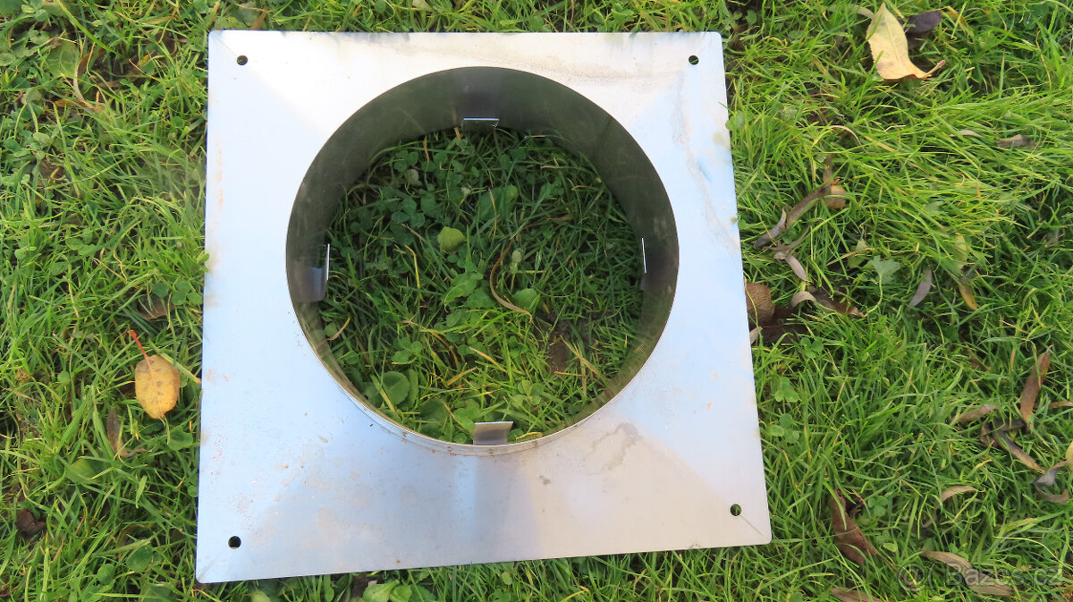 Komín vložka nerez trubka dvířka Y kus - 5