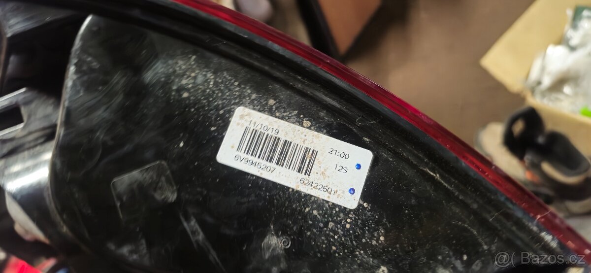 Leve zadni svetlo skoda fabia 3 combi 6v9945207 - 5