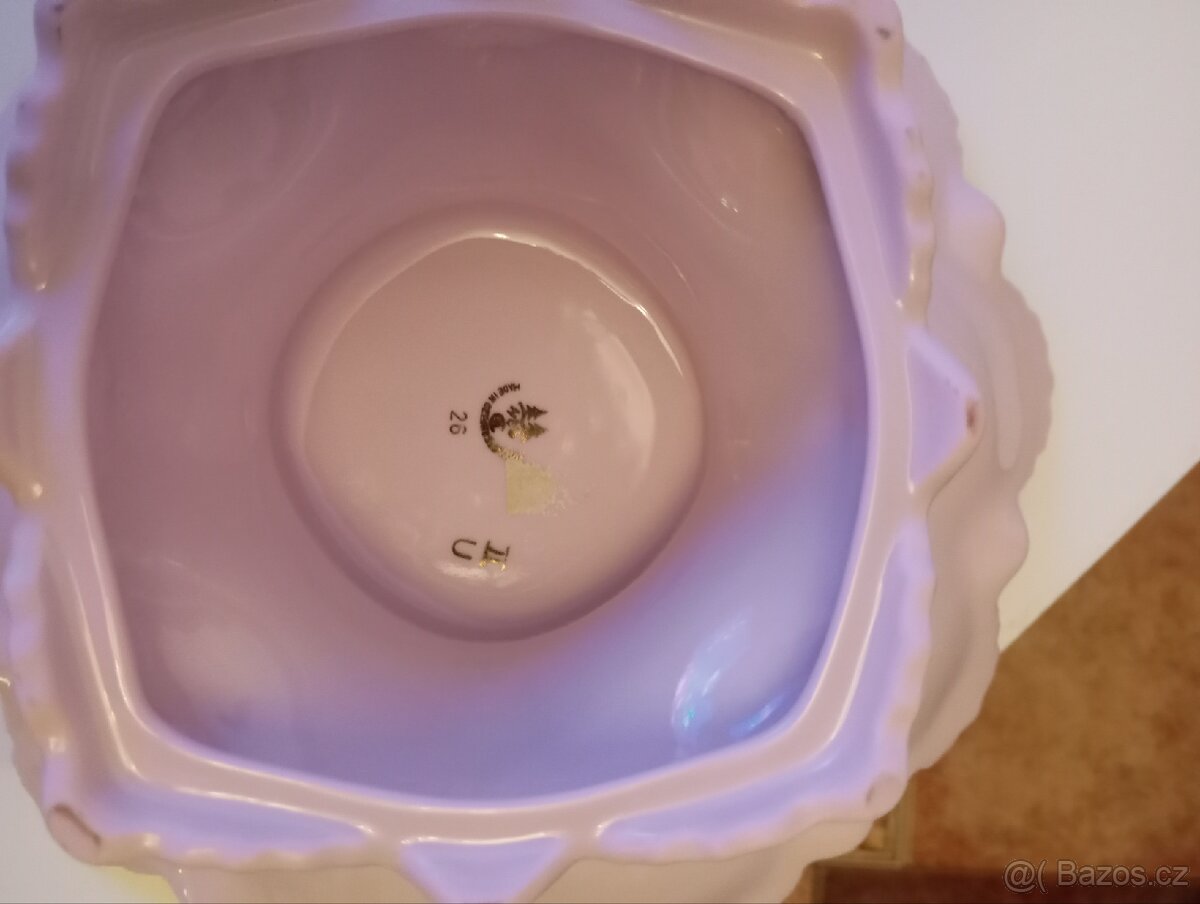 Mísa – růžový porcelán H&C Chodov (24kt zlato)
Popis - 5