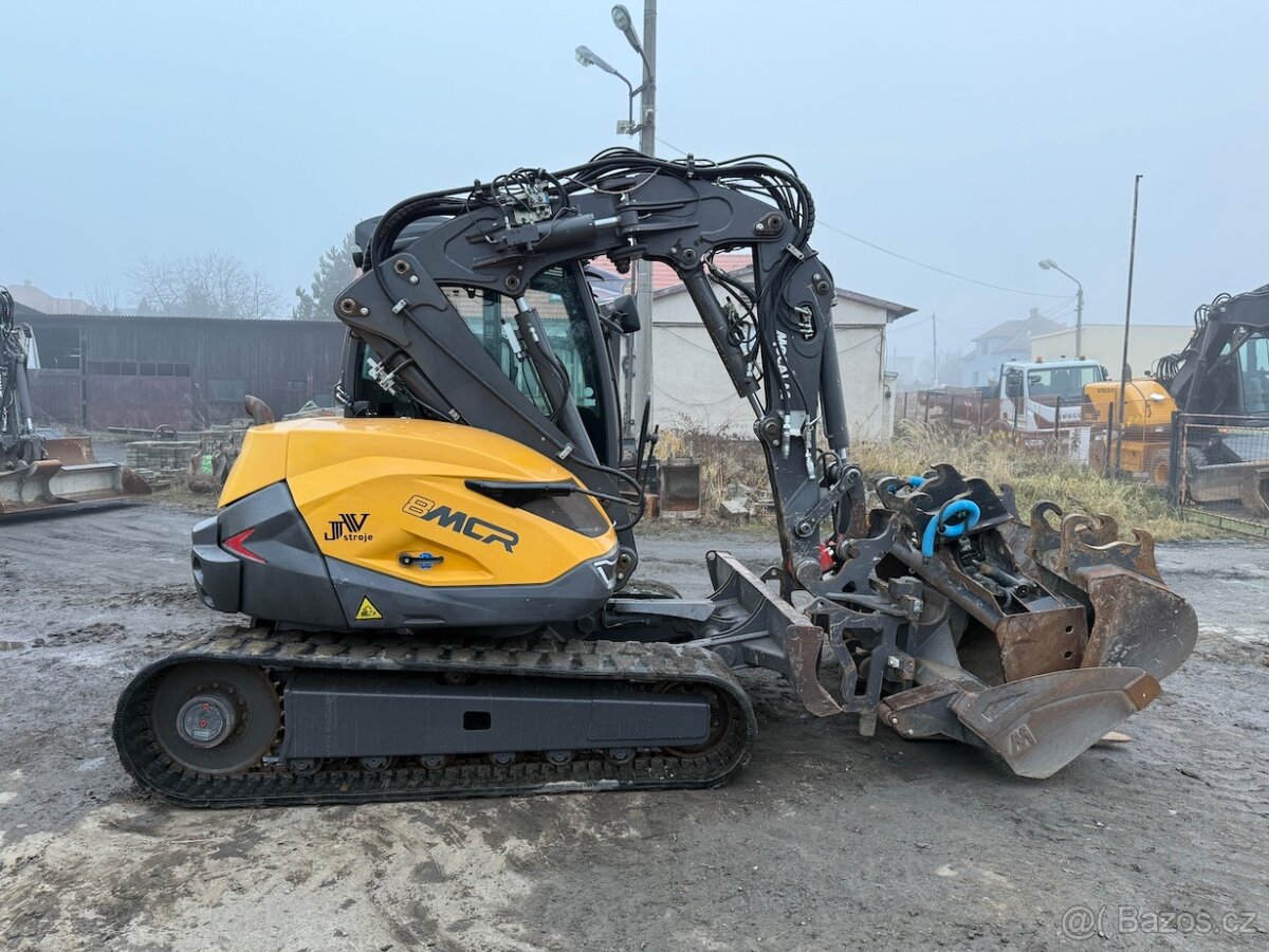 MECALAC 8MCR ,r.v. 2021, klima, dobrý stav - 5