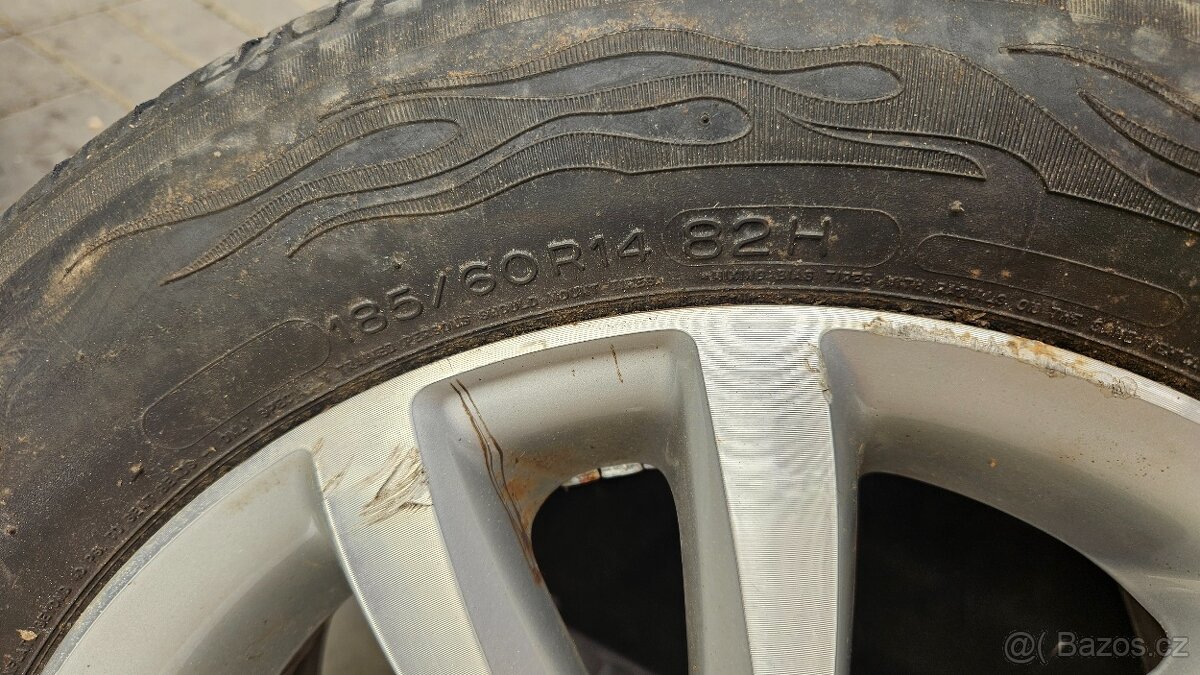 Sada Alu Disků 5x100 185/60 R14 Volkswagen Polo - 5