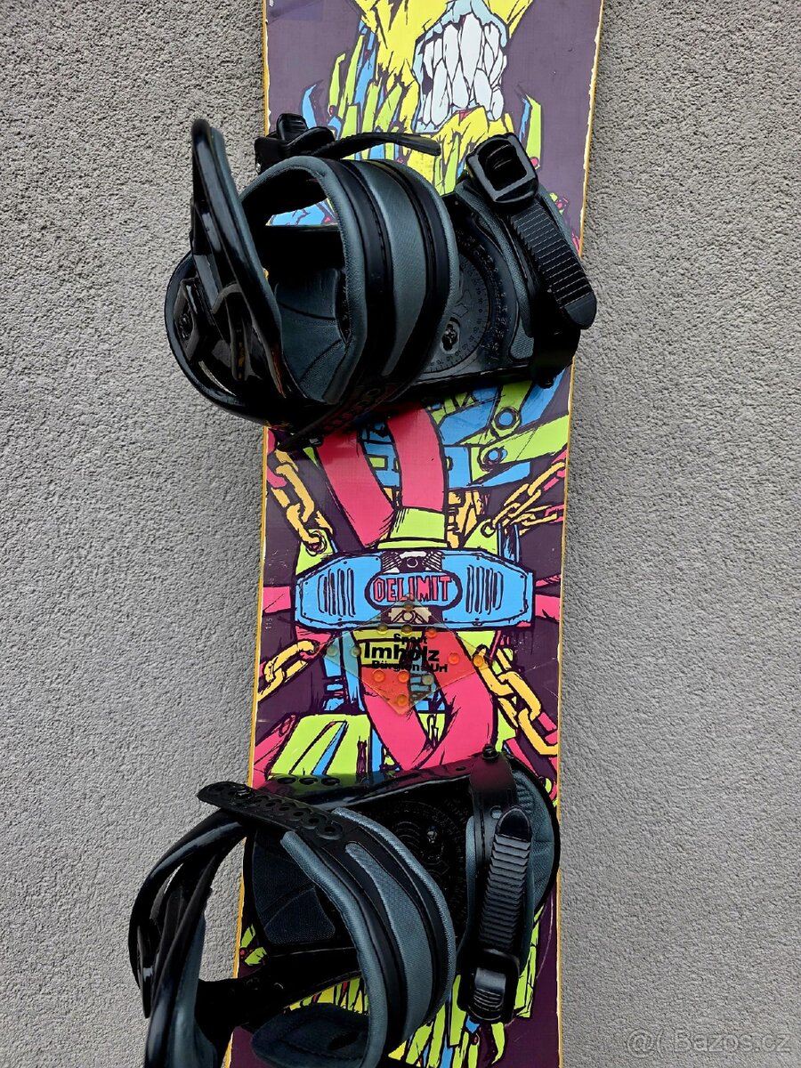 Snowboard FIREFLY, 140 cm + boty - 5