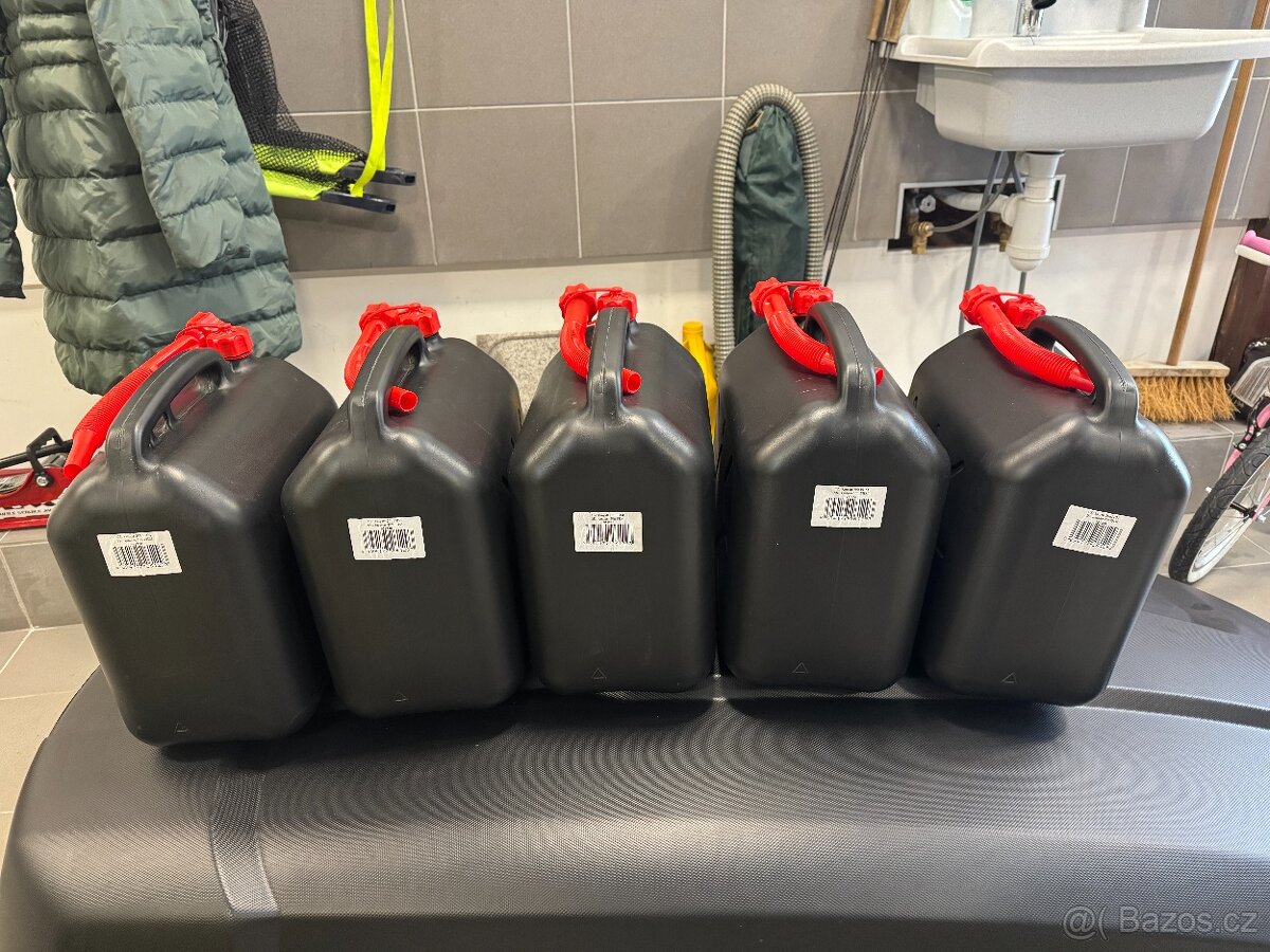 Kanystr plastový na PHM TBA UN 20 l - 5