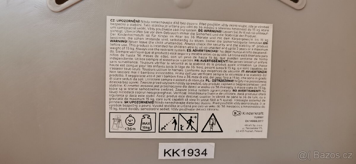 Dětská jídelní sedačka - 5