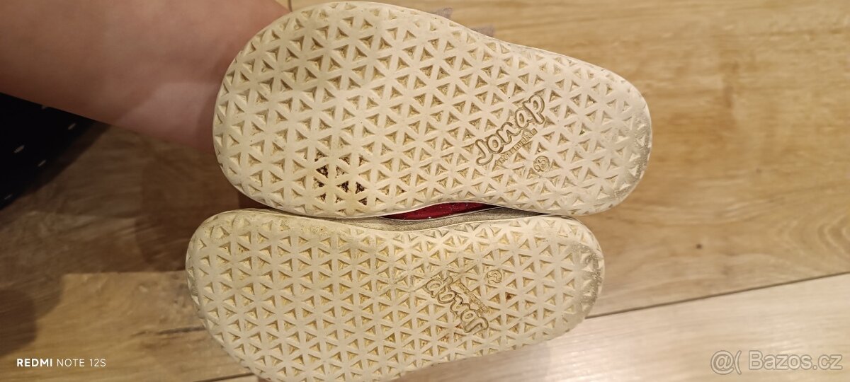 Plátěné boticky Jonap, vel. 23 - 5