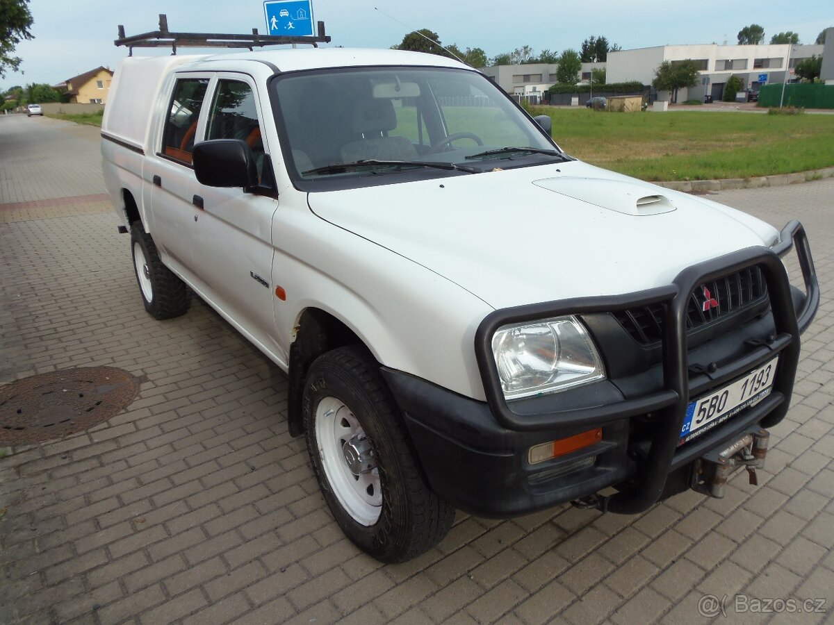 Mitsubishi L200 2.5 TD 4x4 redukce tažné 2.7T