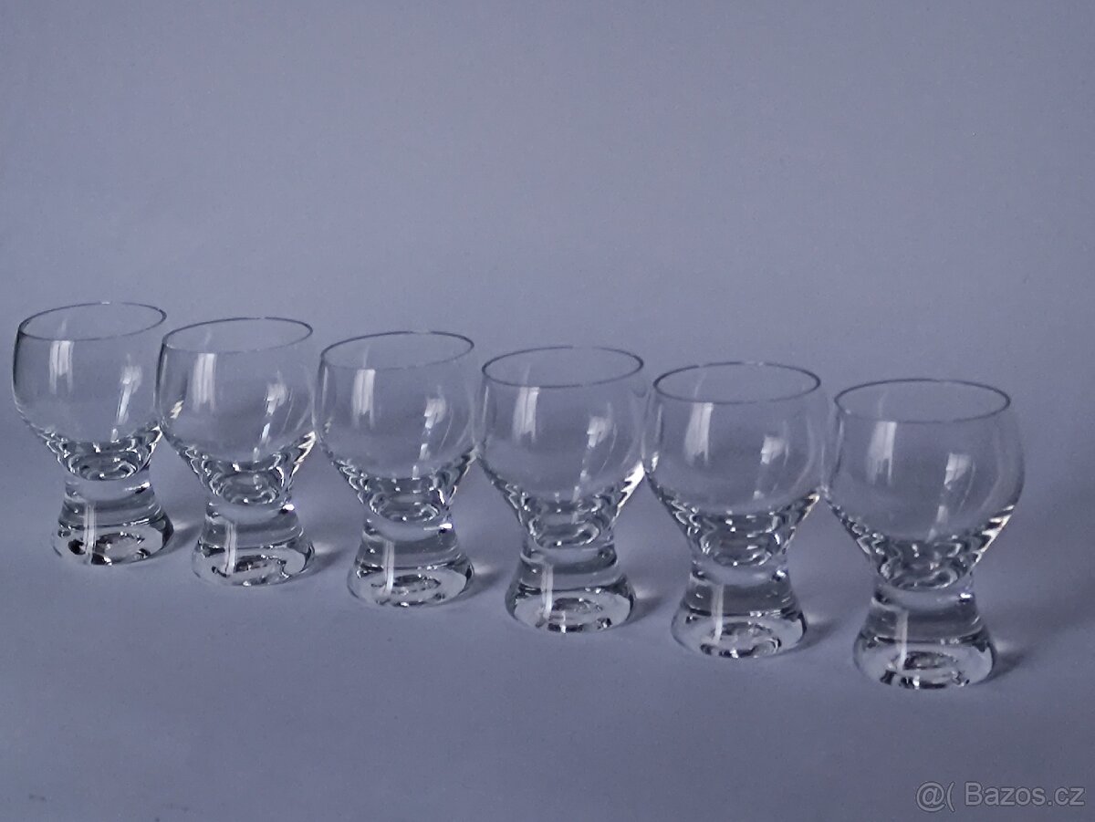 Panakové skleničky Gina, Pavel Hlava, retro, pošta 69.- - 5