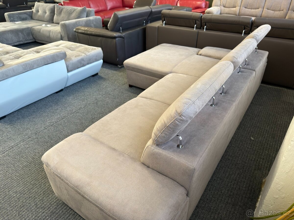 Sedací souprava rohová - rozkládací - NEPOUŽITÉ - 5