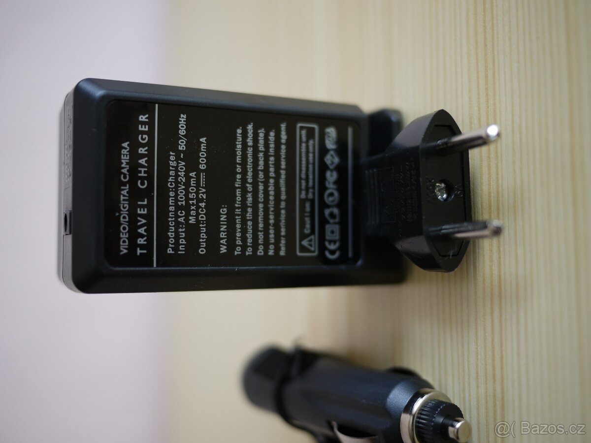 Nabiječka baterií + baterie Panasonic VW-VBT190... - 5