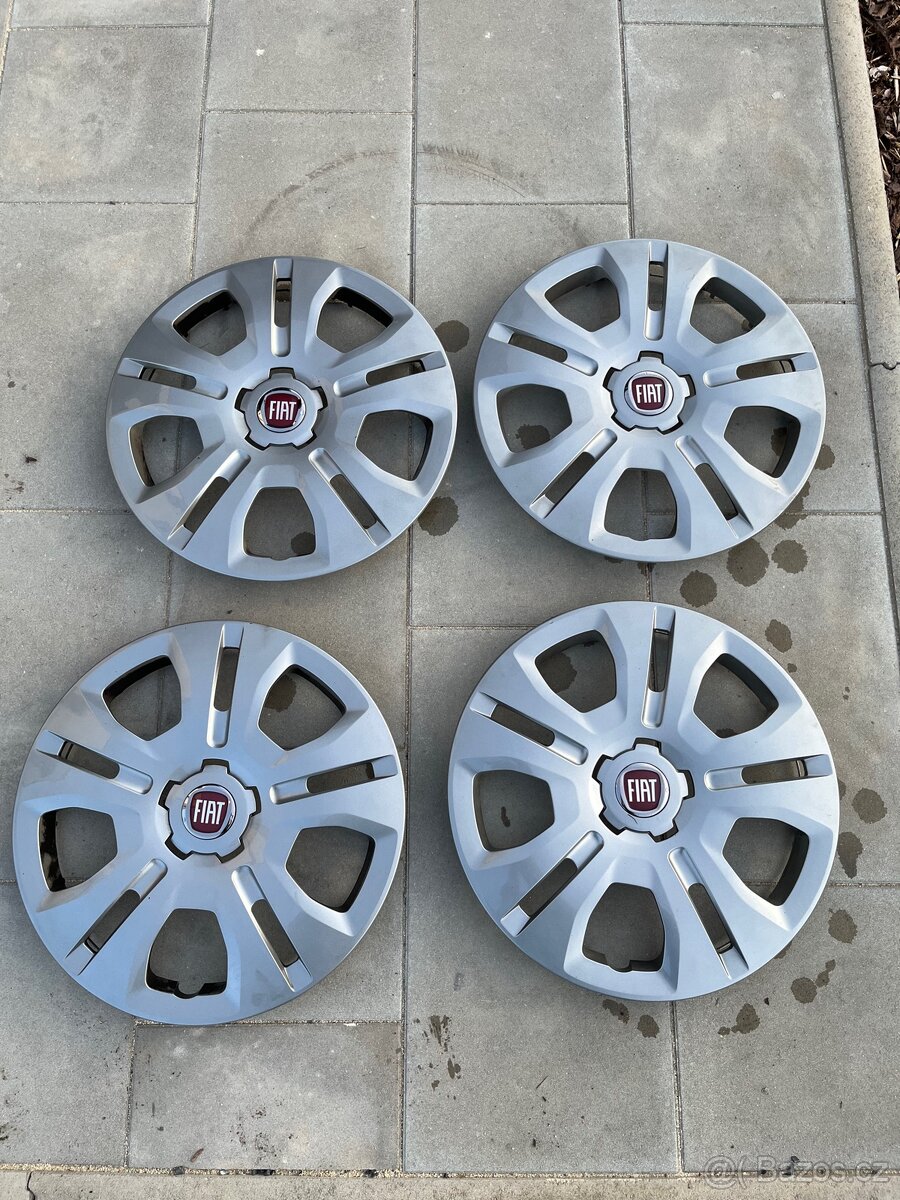 Poklice FIAT 16” originální (4 ks) - 5
