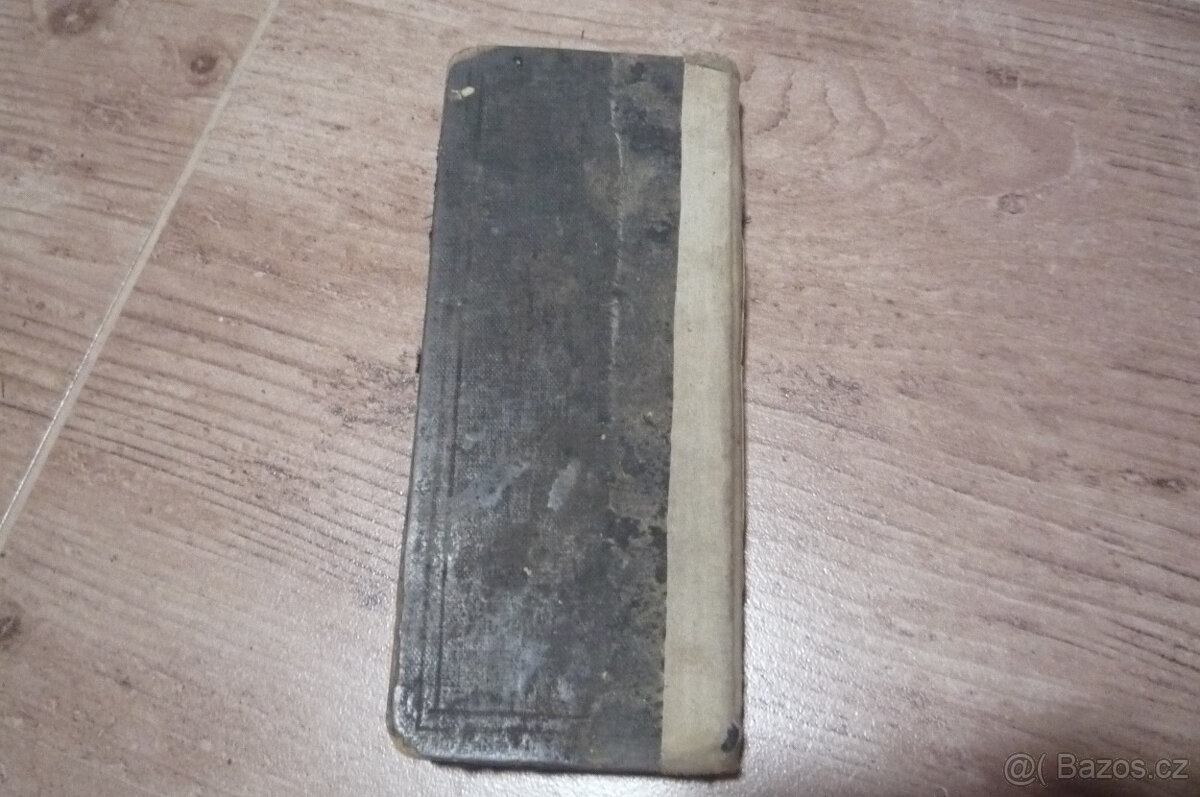 Starý tisk modlitwy nabozne 1839 - 5