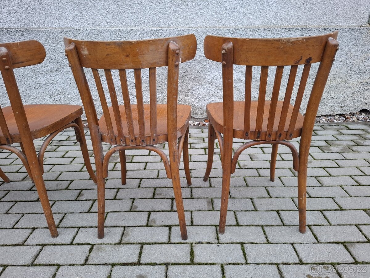 46x staré hospodské židle thonet - 5