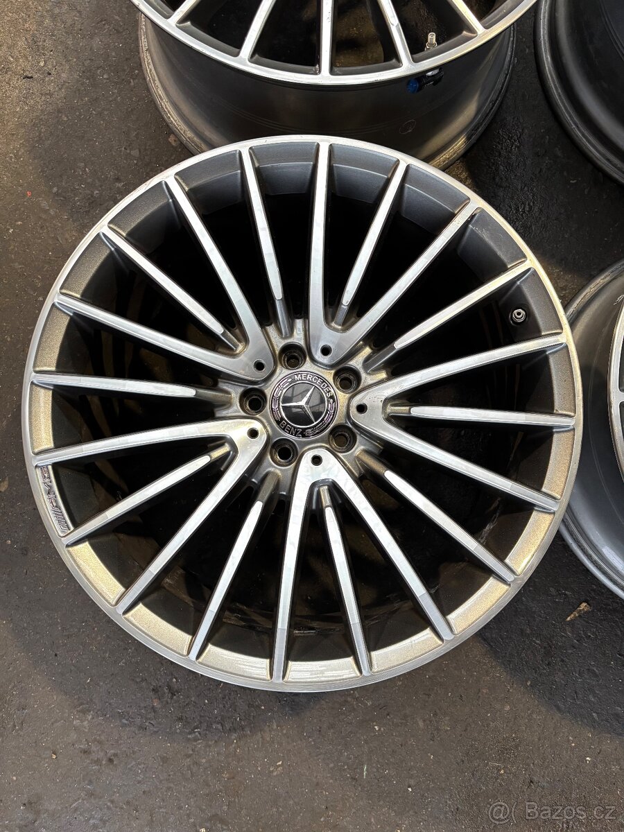 Originální Sadu Alu Mercedes W223 V223 21" AMG A2234011700 - 5