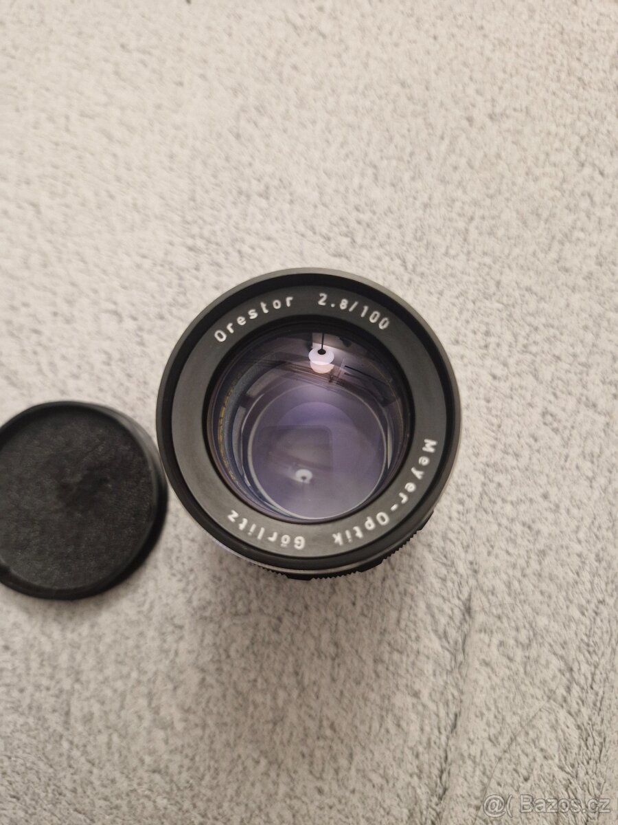 objektiv Meyer-Optik Görlitz Orestor 100mm f/2.8. - 5
