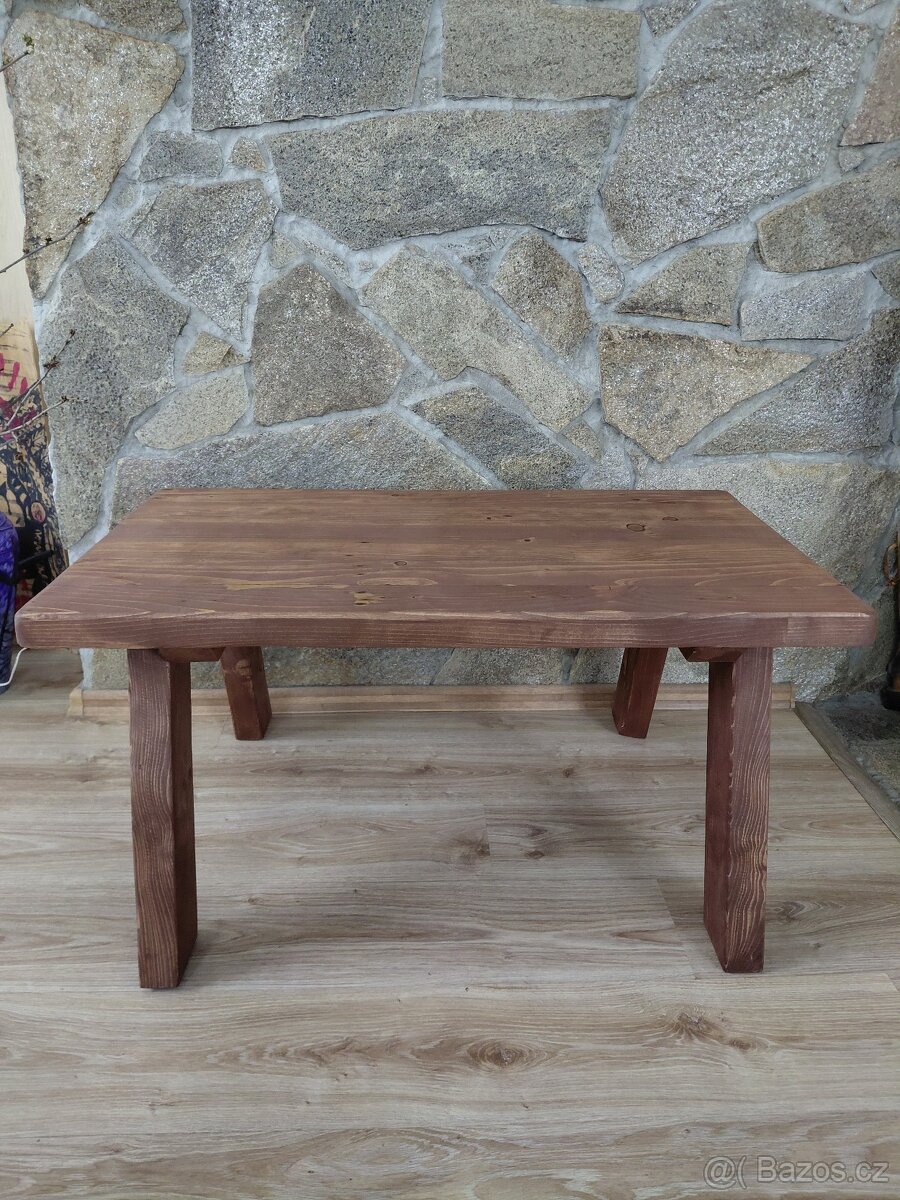 Konferenční stolek z masivu - 5