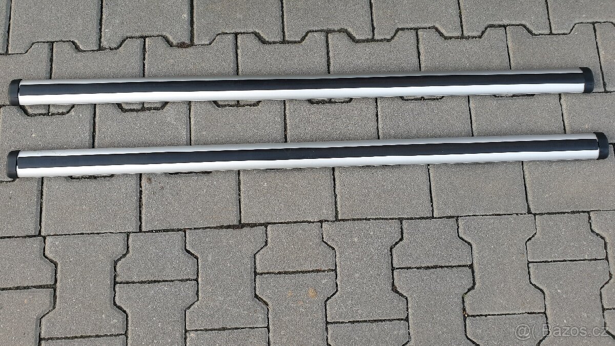 Hliníkové příčníky Thule 120cm + patky Thule 753 - 5