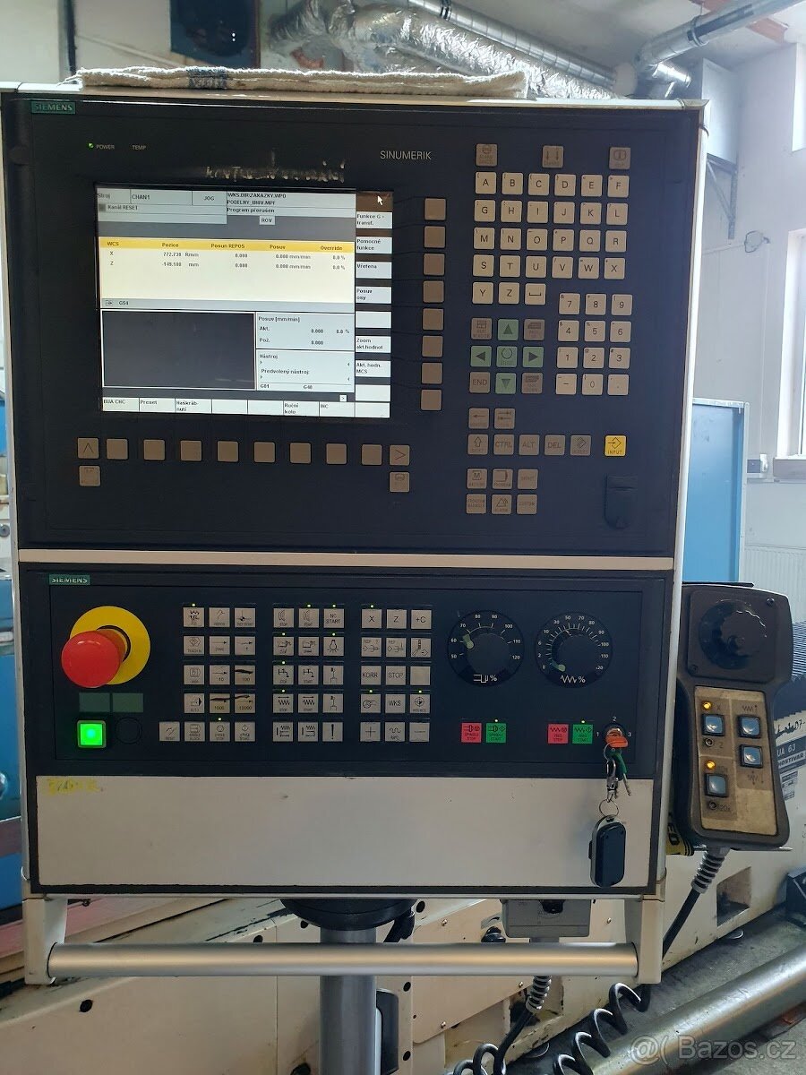 TOS Hostivař BUA E 63/3000 CNC - Bruska Hrotová - 5