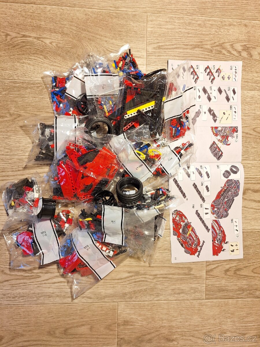 Stavebnice Ferrari 488 GTE - 5