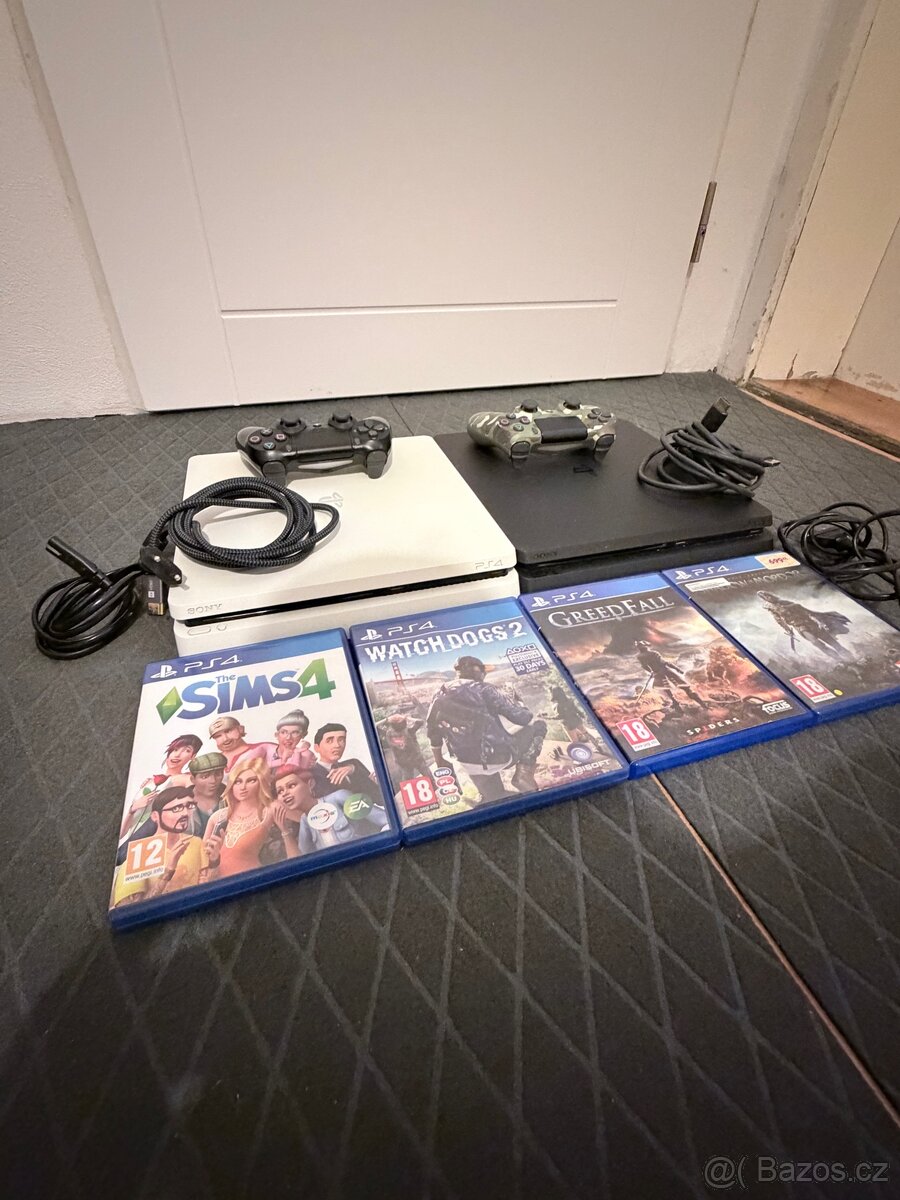 Kompletní herní balíček: 2x PS4 500GB - 5