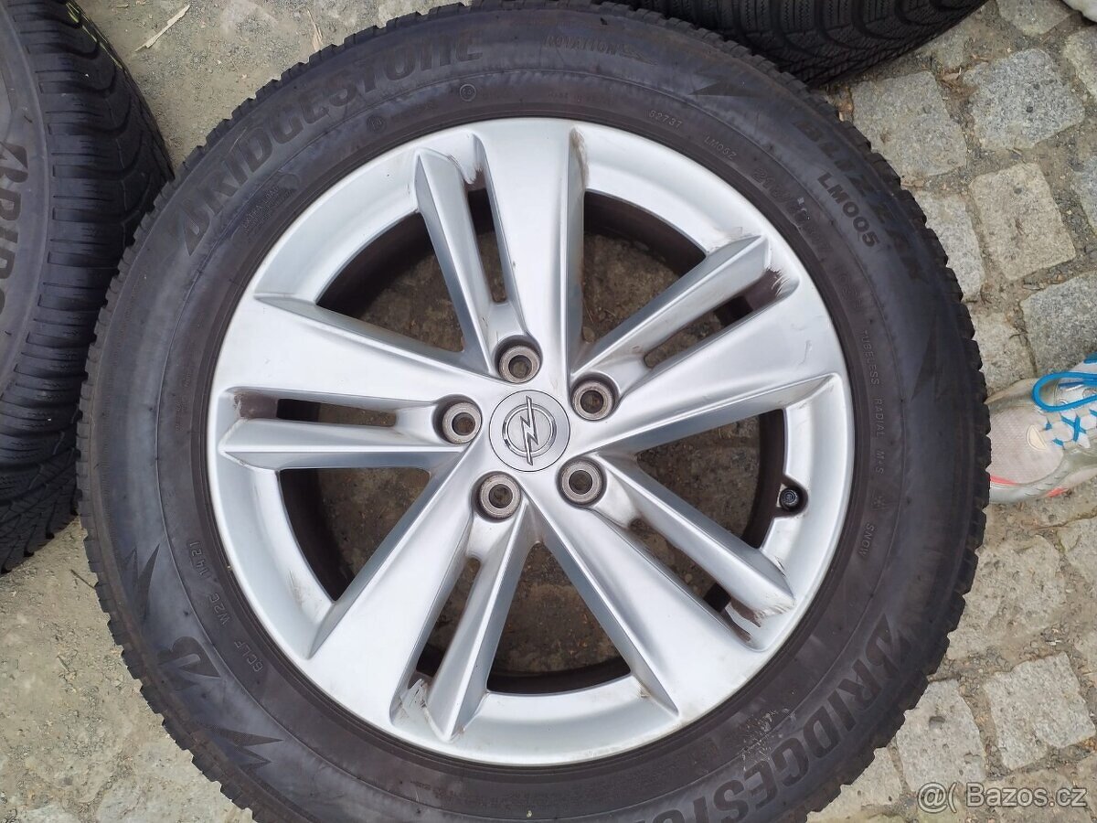 Kola orig OPEL GRANDLAND 5x108 R17 215/65/17 zima - 5