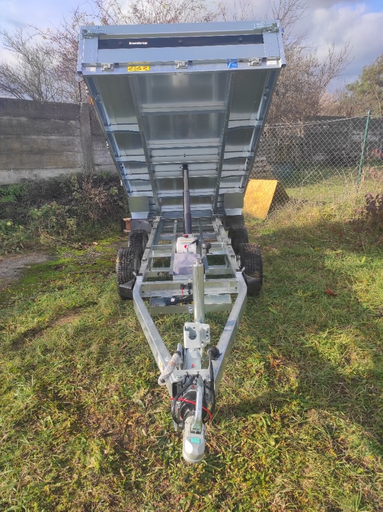 SLEVA elektrohydraulický sklápěč přívěsný vozík Brenderup - 5