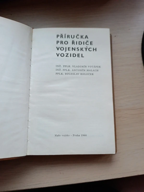Příručka pro řidiče vojenských vozidel - 5