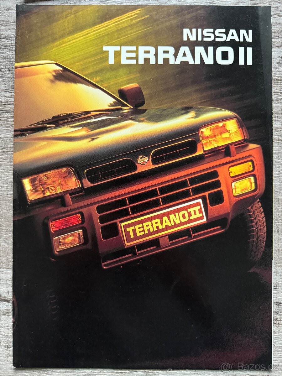 Nissan Terrano a Nissan Pick Up prospekty, katalog - 5