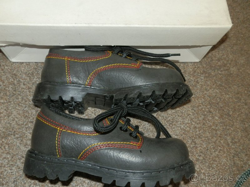 Kožené botky vel.27 - 5