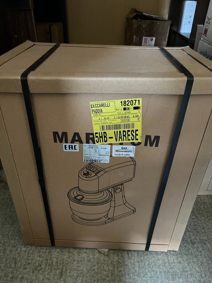 Hnětač, šlehač - Multifunkční robot Sirman Plutone 7L - 5