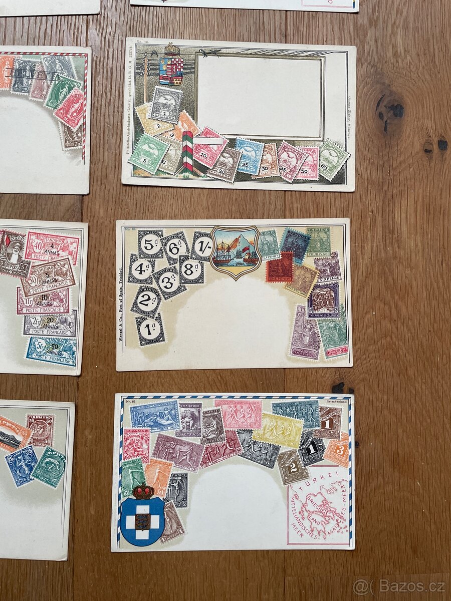 Staré pohlednice z různých zemí - 5